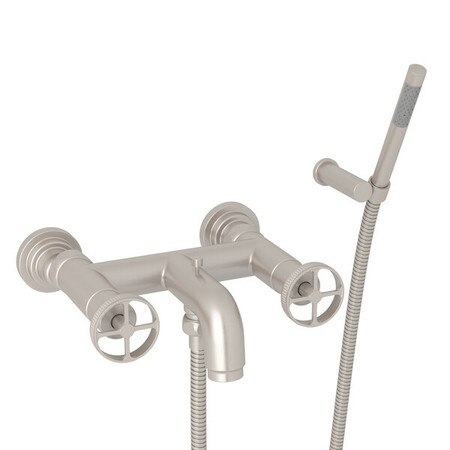 ROHL Campo Exposed Wall Mount Tub Filler A3302IWSTN
